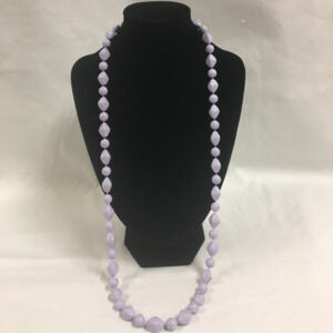 Purple Beaded Necklace